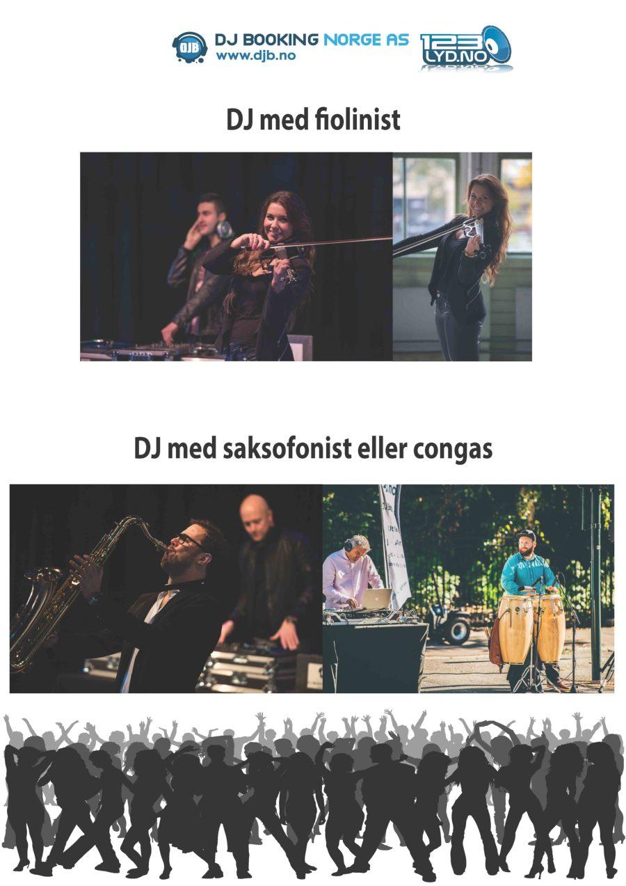 Filoin, congas og sax